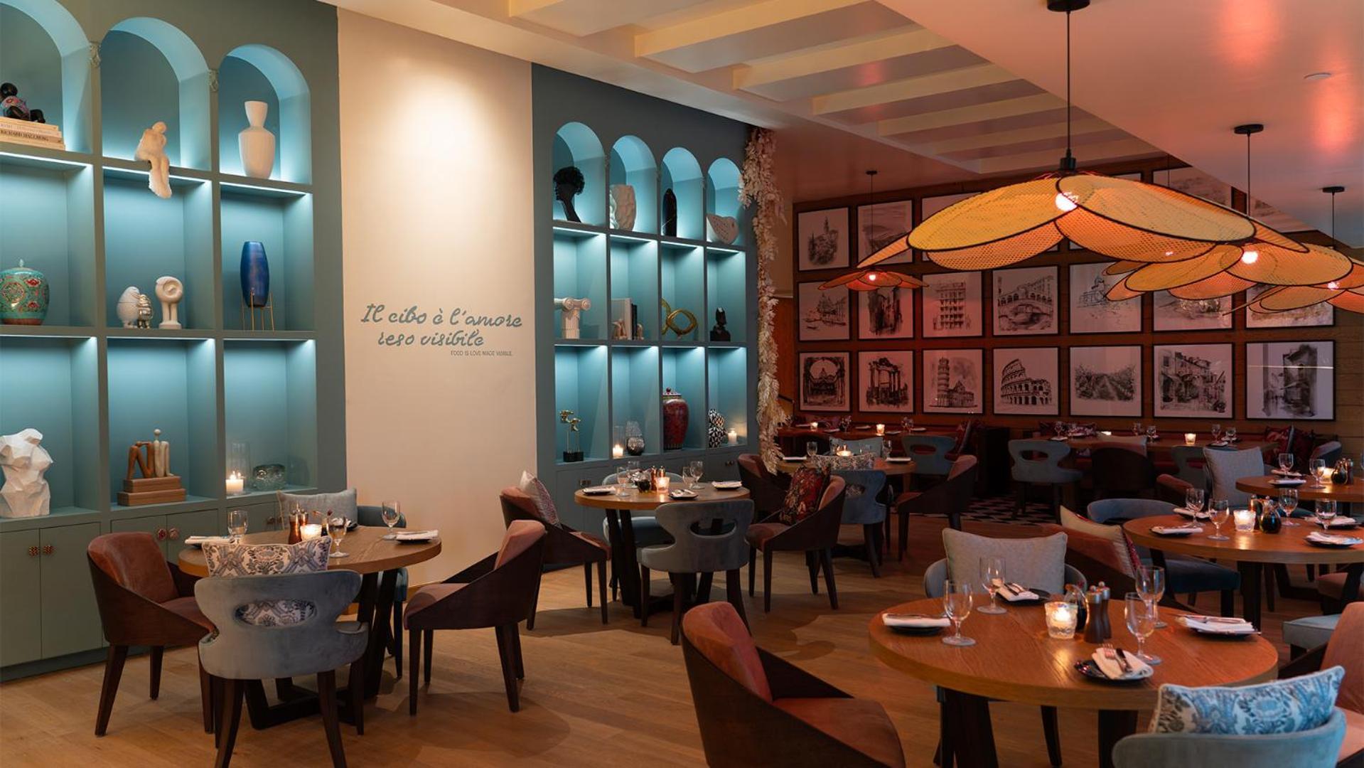 Fairmont Riyad Dış mekan fotoğraf Restaurant interior