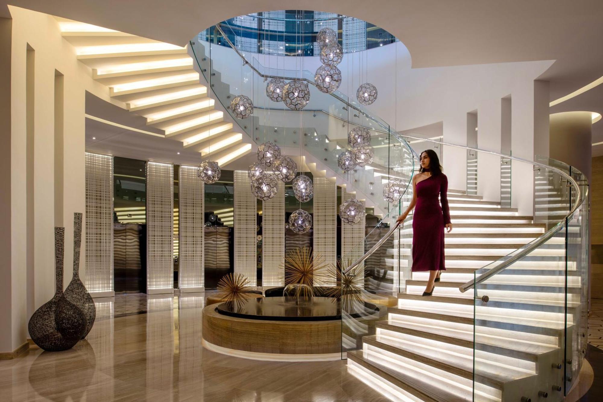 Fairmont Riyad Dış mekan fotoğraf The lobby of the hotel